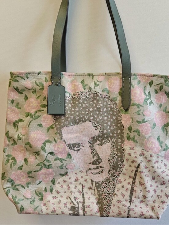 Handbags - Coach NWT Elvis Presley Floral Limited Edition Tote Bag